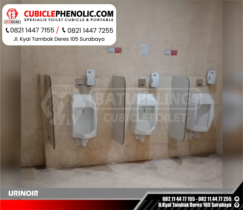 PASANG PEMBATAS URINOIR 3