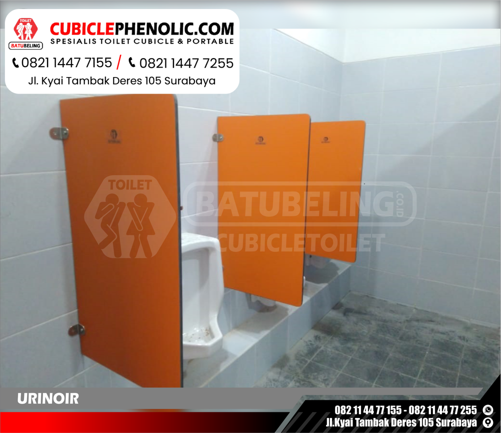 PASANG PEMBATAS URINOIR 5